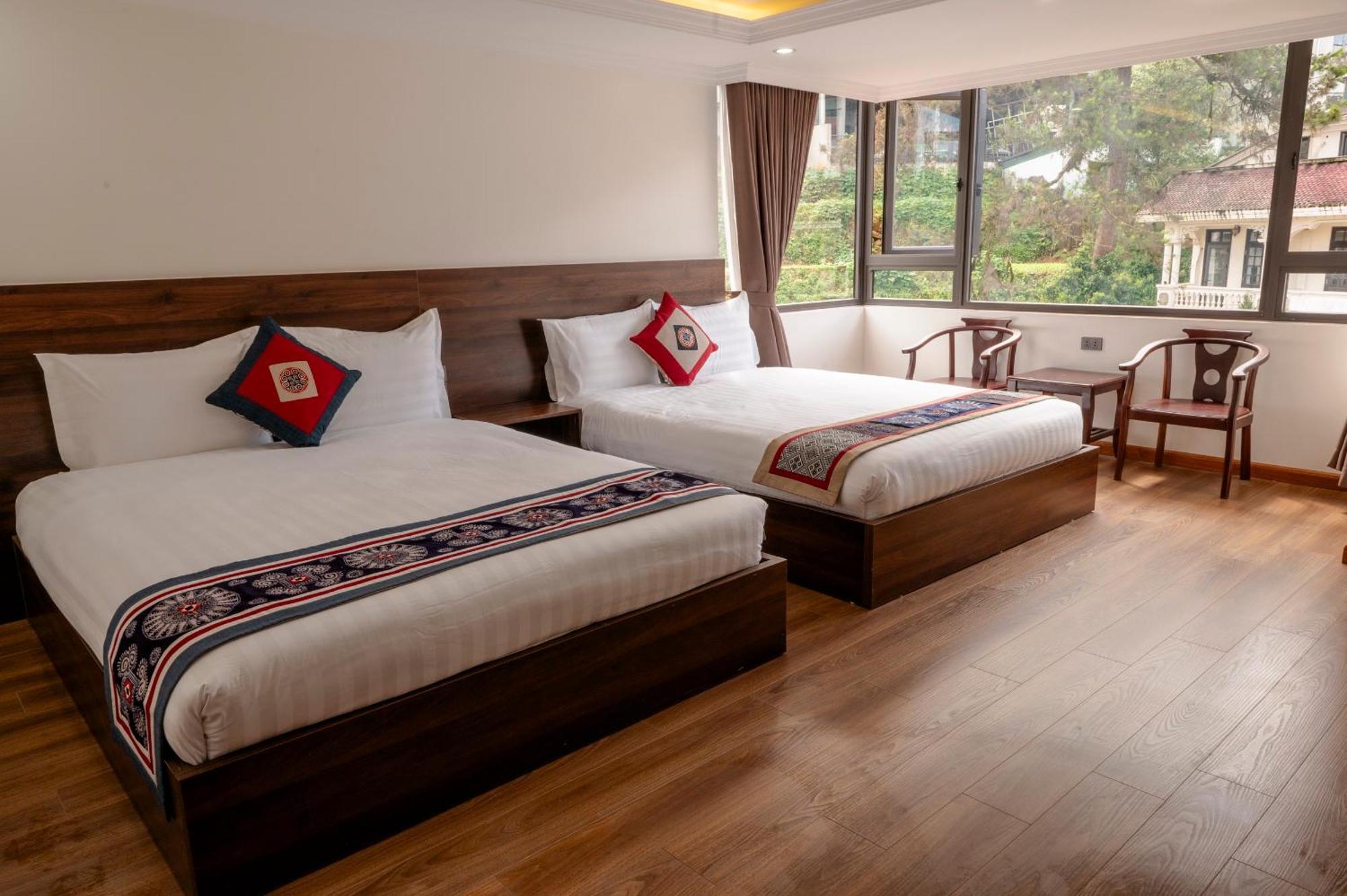 Anh Tu Hotel Sapa Bagian luar foto