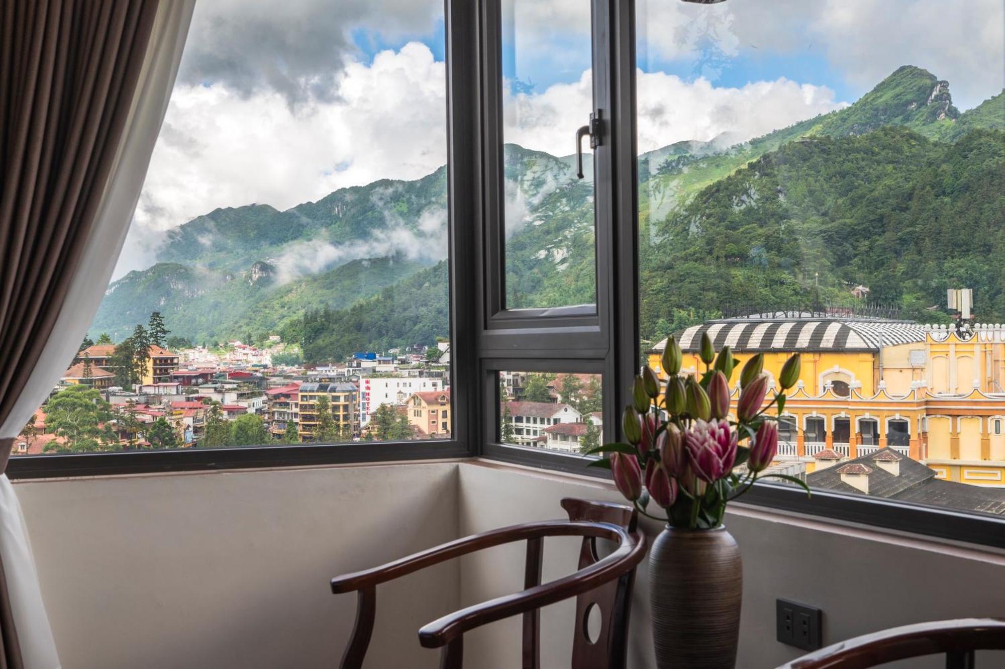 Anh Tu Hotel Sapa Bagian luar foto