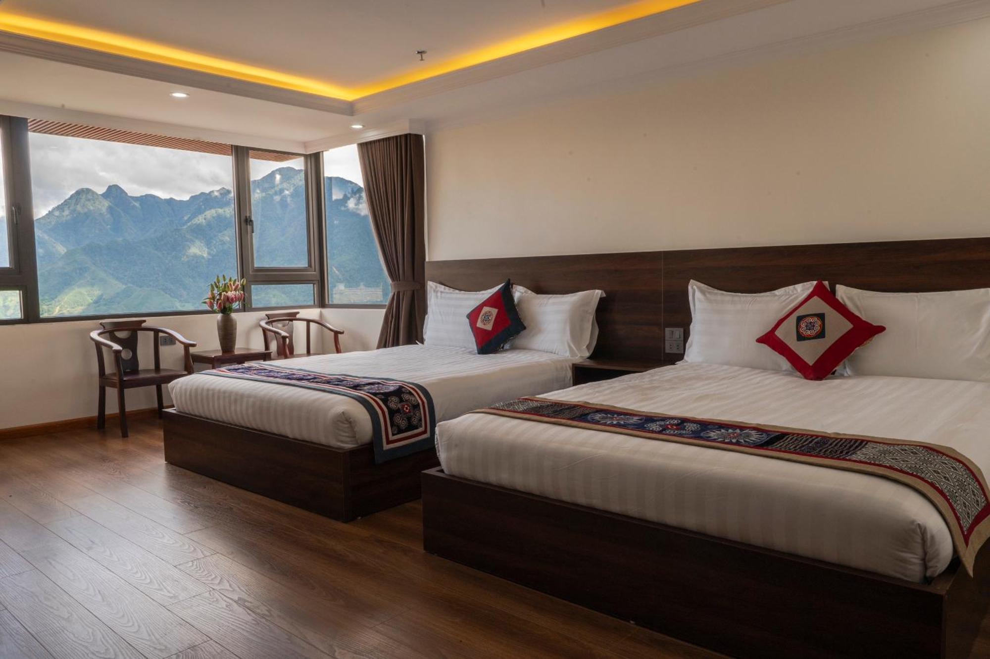 Anh Tu Hotel Sapa Bagian luar foto