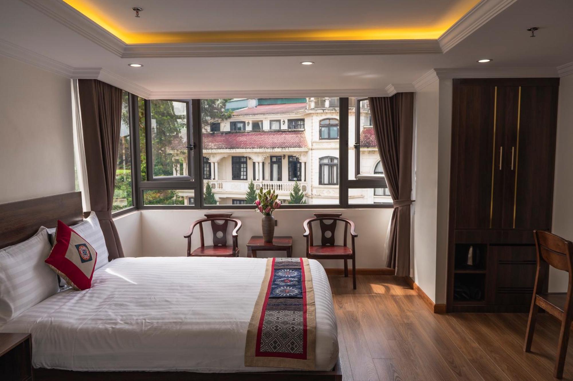 Anh Tu Hotel Sapa Bagian luar foto