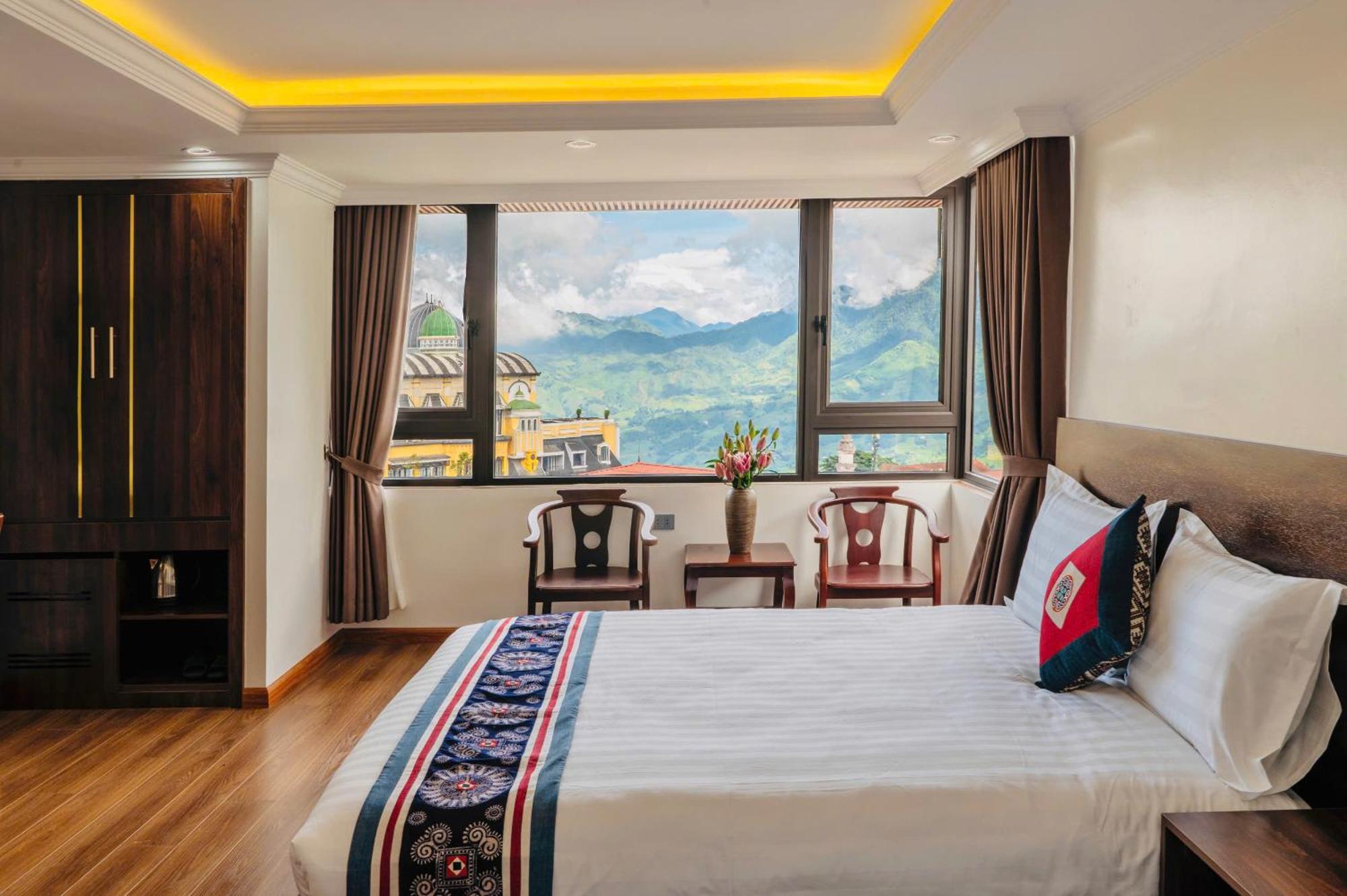 Anh Tu Hotel Sapa Bagian luar foto